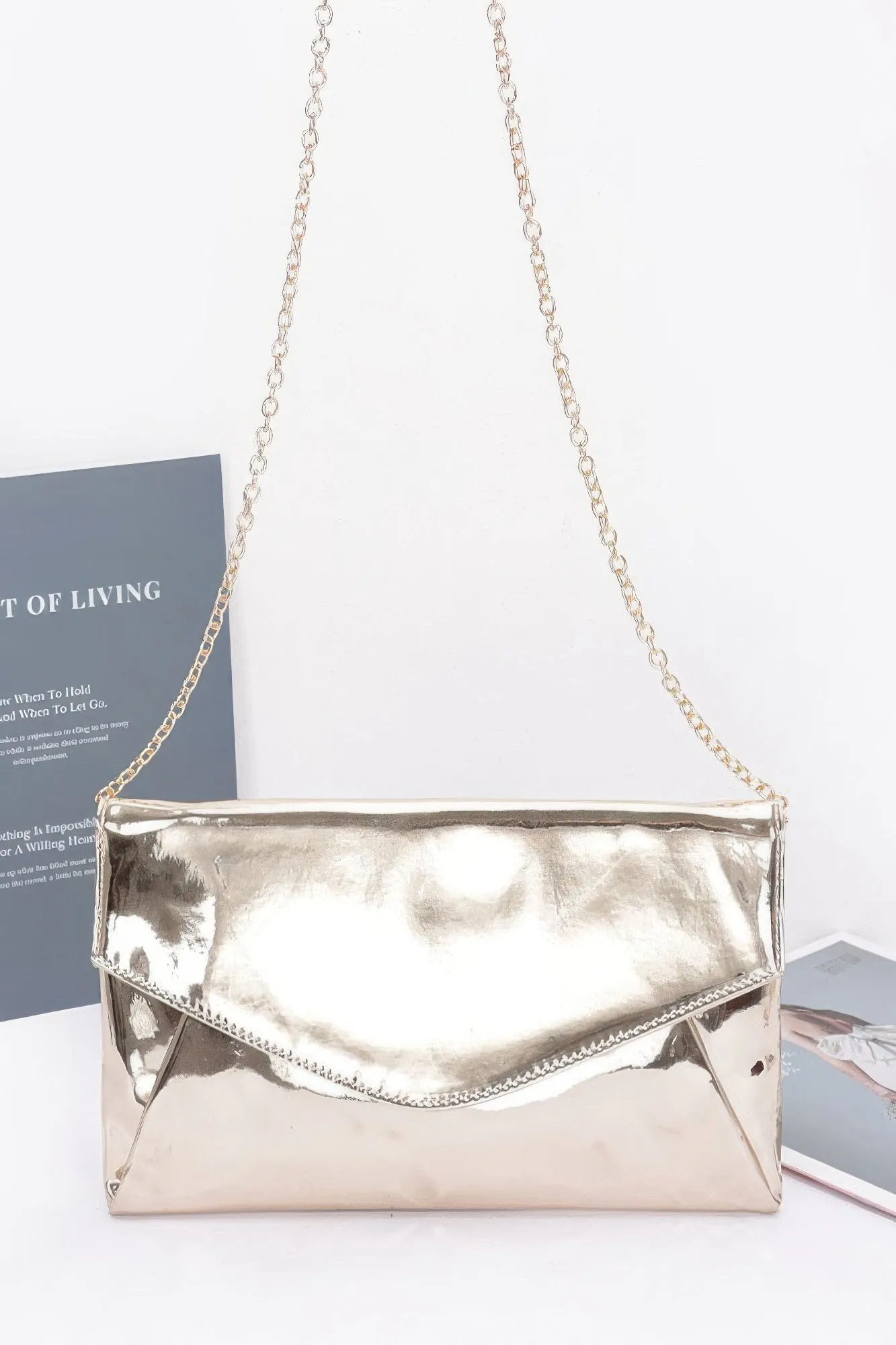 Mirror Envelope Clutch (6 Colors)