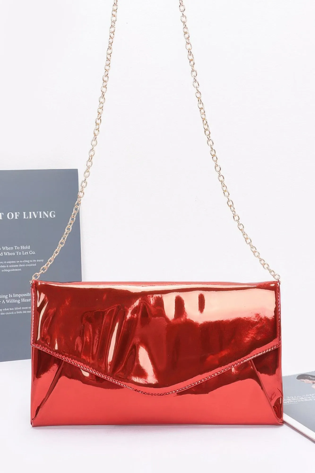 Mirror Envelope Clutch (6 Colors)