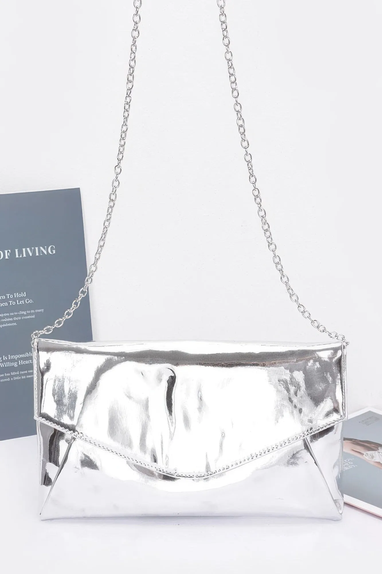 Mirror Envelope Clutch (6 Colors)
