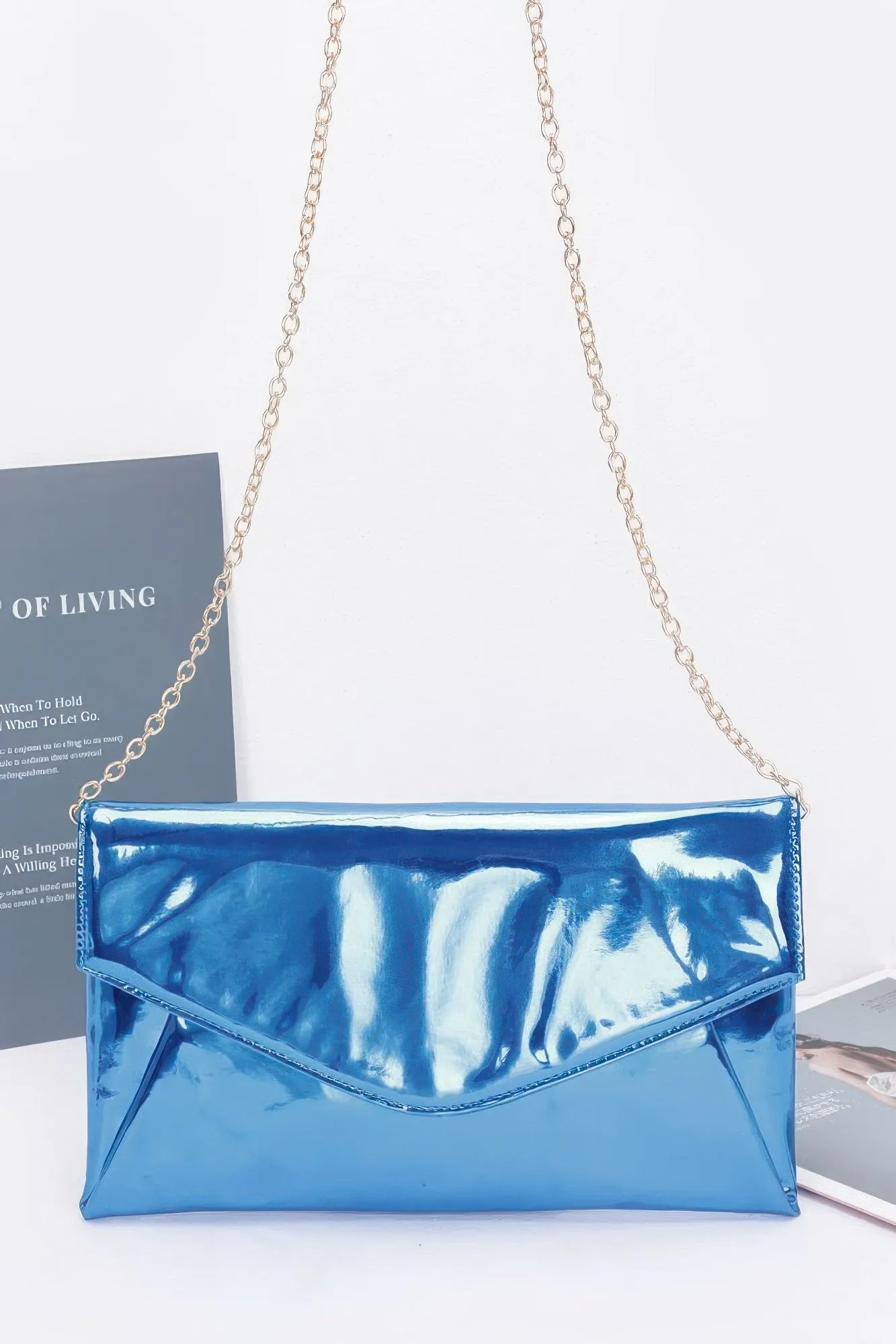 Mirror Envelope Clutch (6 Colors)