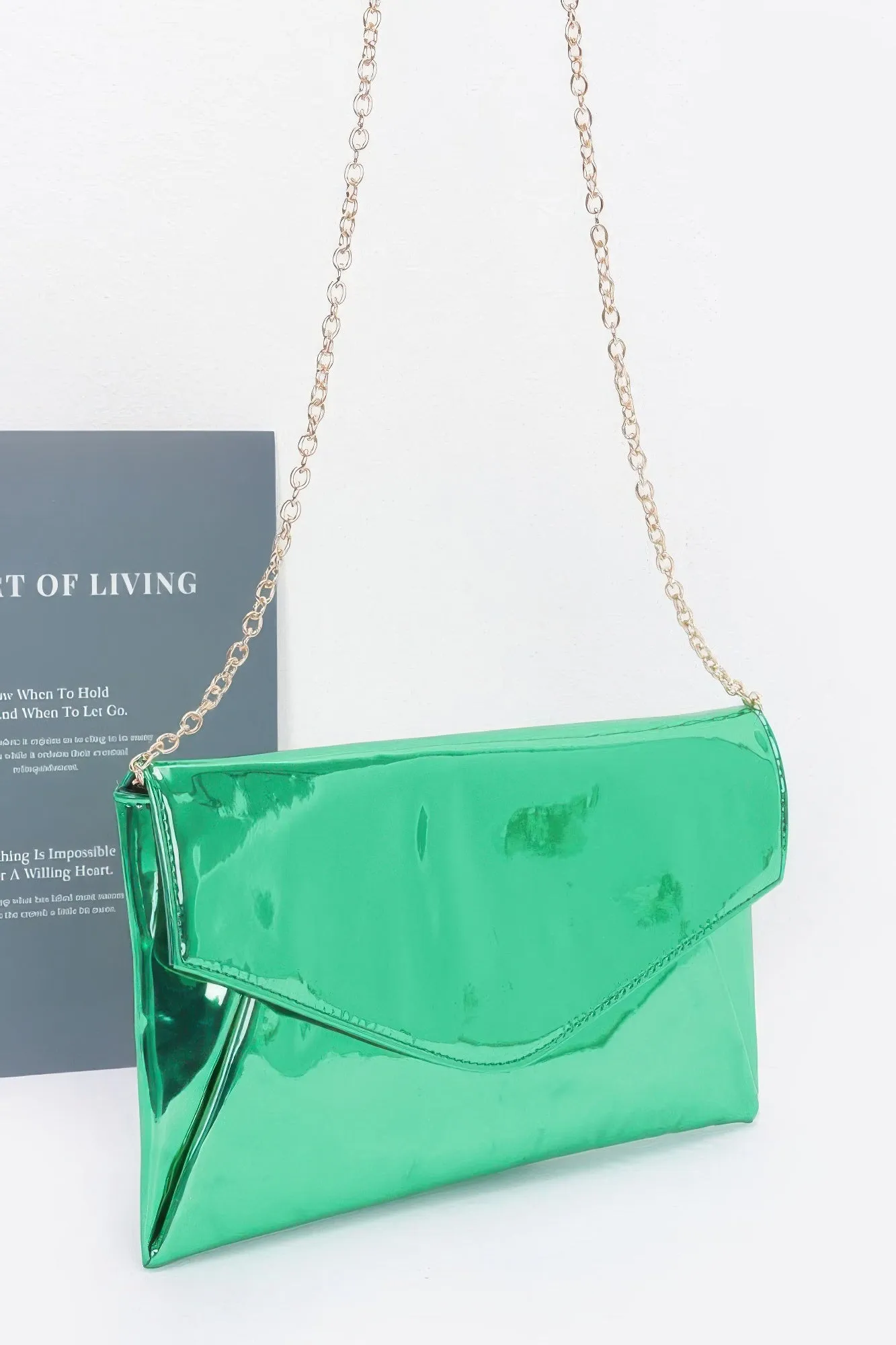 Mirror Envelope Clutch (6 Colors)