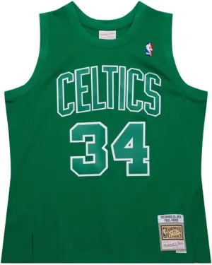 Mitchell & Ness Paul Pierce Boston Celtics Christmas Day 2012 Mens Swingman Jersey, Green