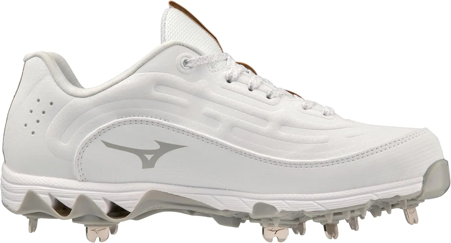 Mizuno Women's 9-Spike Swift 8 Low Metal Softball Cleat