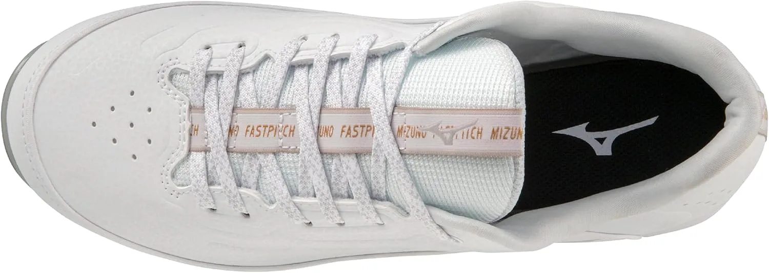 Mizuno Women's 9-Spike Swift 8 Low Metal Softball Cleat