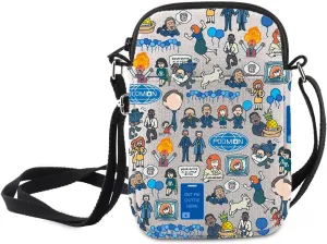 MNIGIU Tv Show Lover Gift Office Themed Gift Tv Show Inspired Crossbody Bag 90's TV Series Shoulder bag