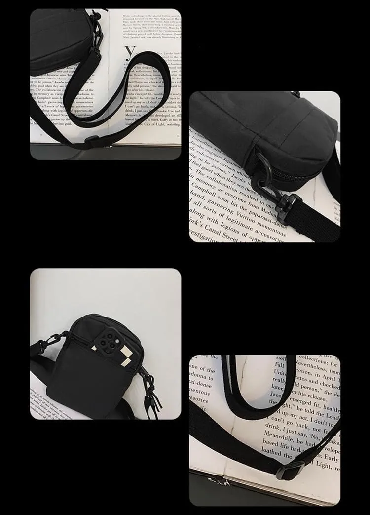 MOLERFO Nylon Crossbody Bags for Women Small Crossbody Purse Nylon Bag Nylon Purse Small Purses for Women Crossbody