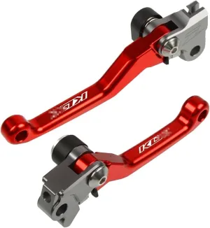Motorcycle Brake Clutch Lever, for K&AWASAKI for KLX 125 for D-Tracker for 250 for 150 BF for 150S for 450R Motorcycle Pivot Brake Clutch Levers Clutch Brake Levers Set(3)(4)