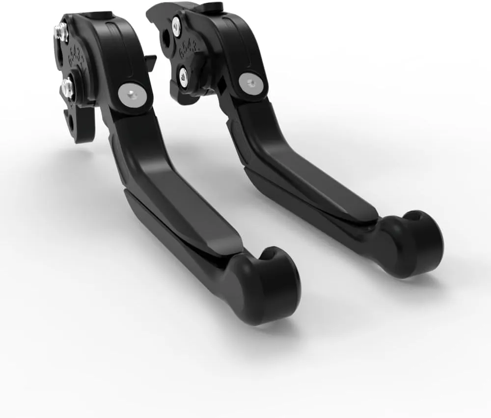 Motorcycle Clutch Brake Levers Compatible with Royal Enfield Himalayan 2017-2020, Classic 500/Bullet 500 2018-2020, Bullet Trials 500 2020 Foldable Extendable Adjustable Hand Levers