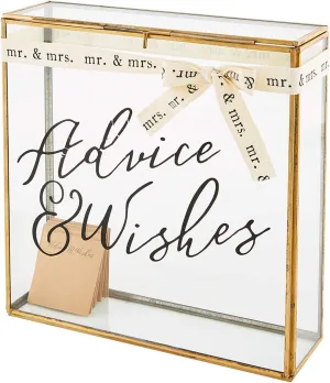 Mud Pie Advice & Wishes Box Set, White