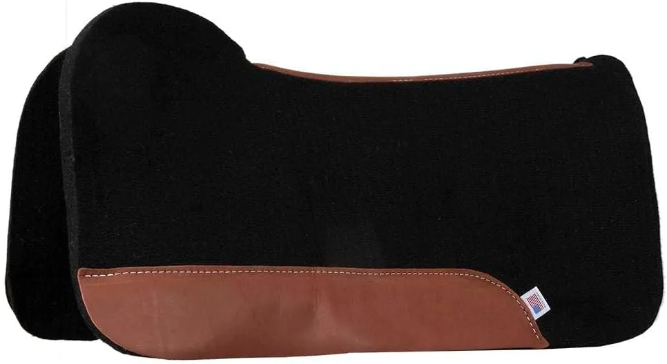 Mustang Free Fit Contoured Felt Saddle Pad