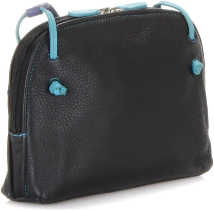 mywalit Rio Small Zip Top Handbag - Leather, Adjustable Strap, Slip Pockets, Zip Pocket, Fits a Kindle