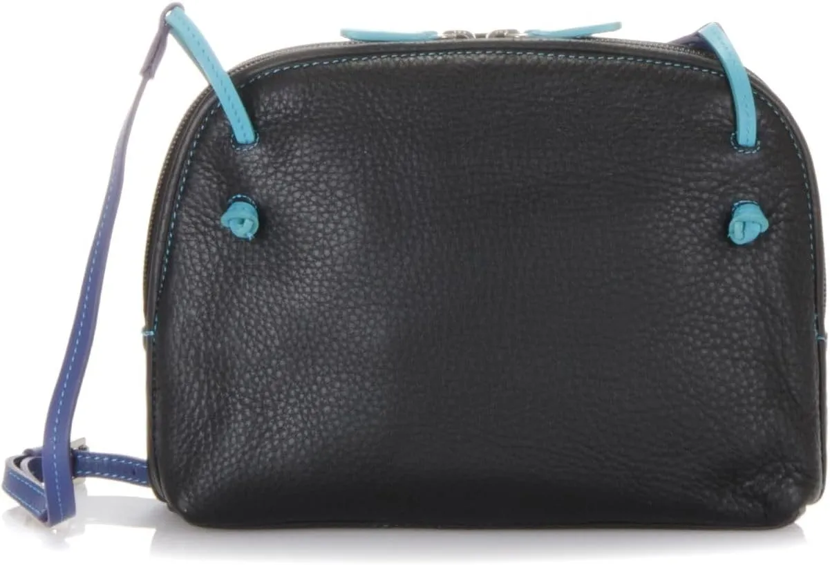 mywalit Rio Small Zip Top Handbag - Leather, Adjustable Strap, Slip Pockets, Zip Pocket, Fits a Kindle