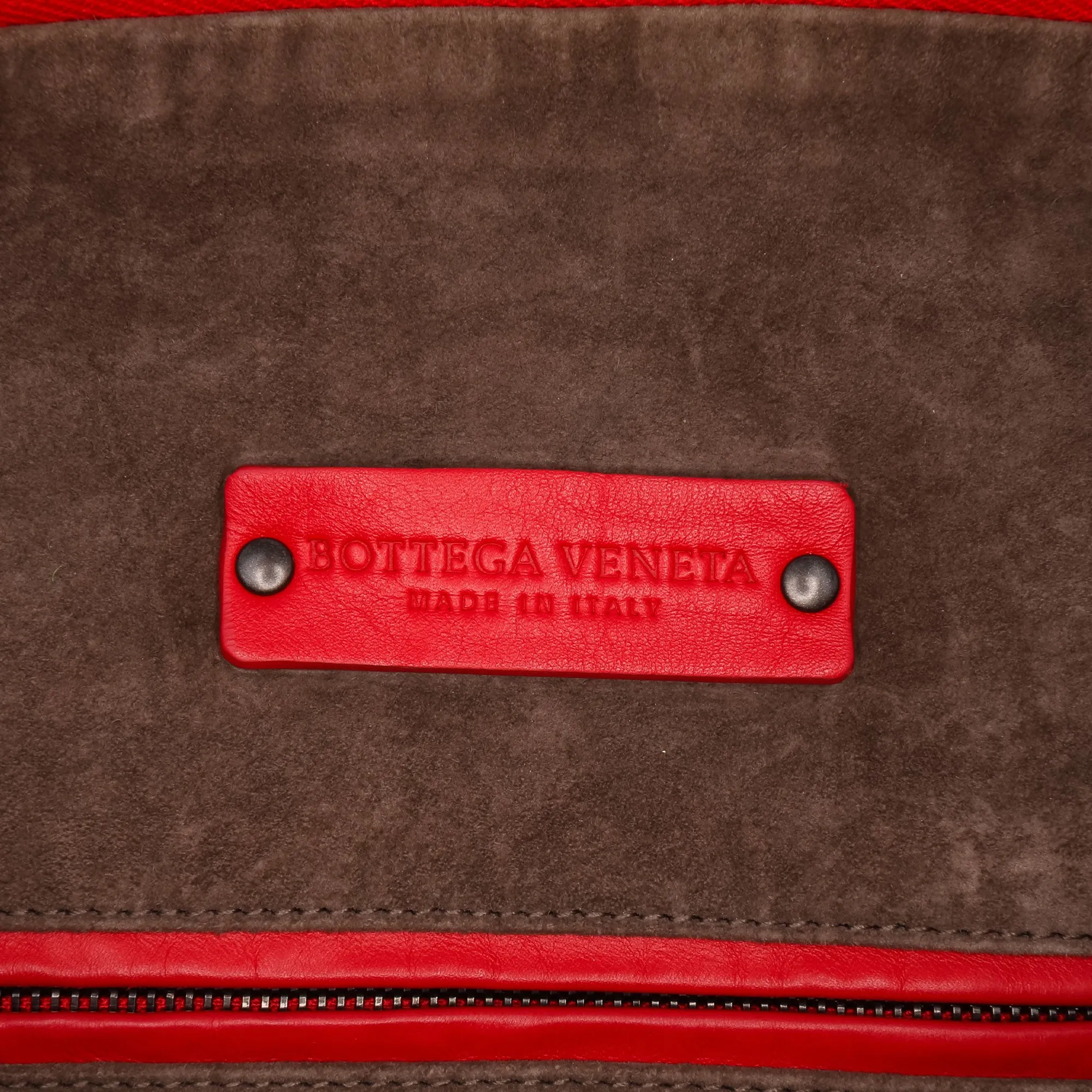 Nappa Intrecciato Boston Bag
