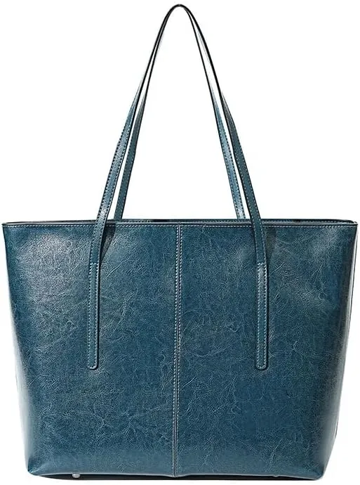 New Coffee Women Handbag 100% Genuine Leather Ladies Shoulder Purse Ladies Black Tote Bag Large Capacity Shopper Bags