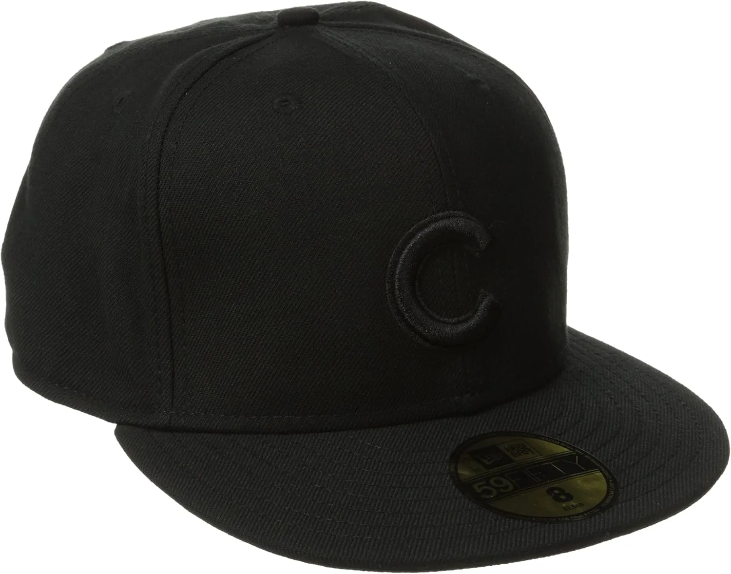 New Era MLB Black on Black 59FIFTY Fitted Cap