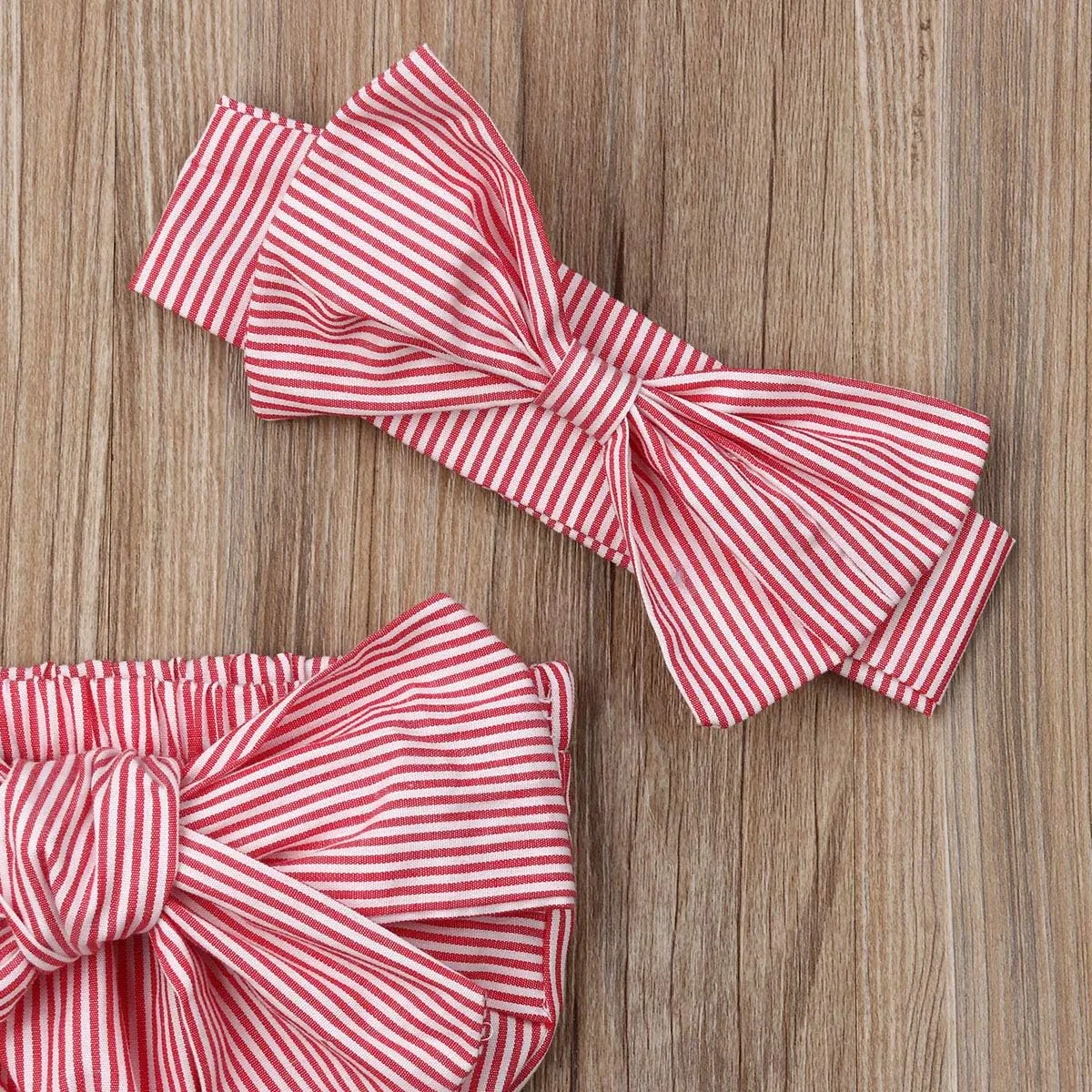 Newborn Baby Girls Romper Jumpsuit Infant Girl Summer Bodysuits Ribbed Short Sleeve One-Piece Headband
