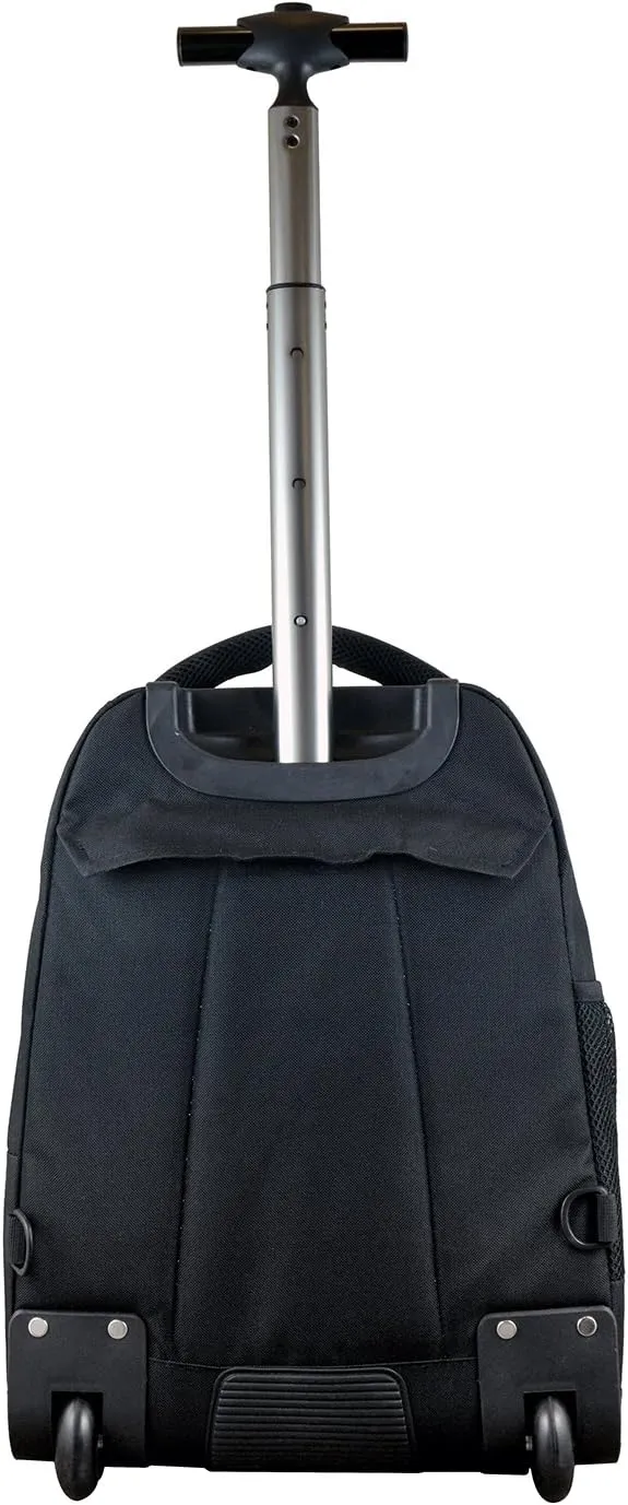 NFL Wheeled Backpack, 19-inches, Black