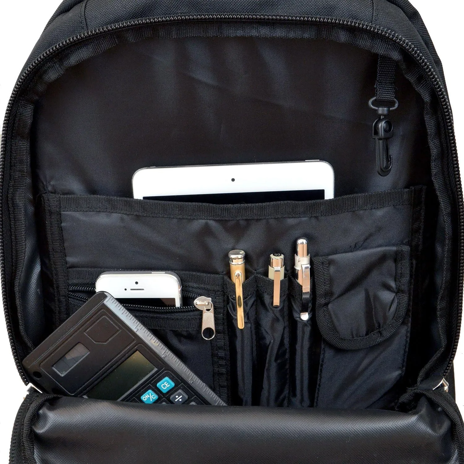 NFL Wheeled Backpack, 19-inches, Black