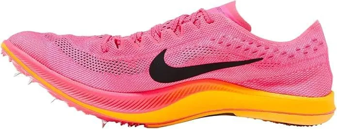 Nike Men's ZoomX Dragonfly Track & Field Distance Spikes Shoes Cleats 'Hyper Pink/Laser Orange/Black' (CV0400-600) - Size 13