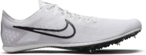 Nike Zoom Mamba 6 Track & Field Distance Spikes, 4.5, White/Black