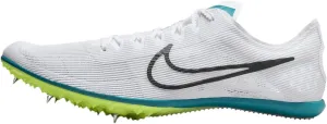 Nike Zoom Mamba 6 Track & Field Distance Spikes, 4.5, White/Black
