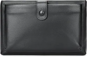 NIUCUNZH Mens Clutch Large Wallet, Phone Cards Cash Holder, Leather Clutch Bag for Men with Hand Wristlet