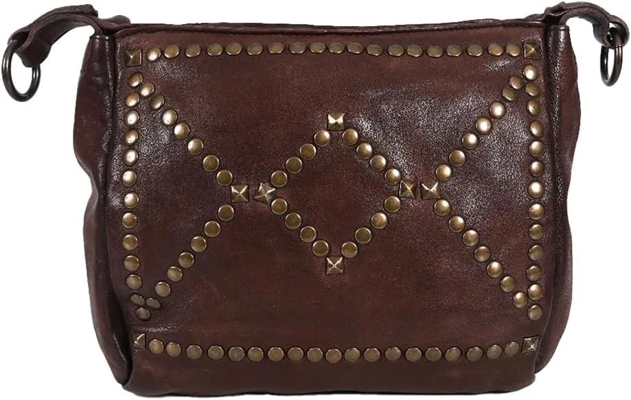 Nmbgr107Db Cross Body I Vintage Handmade Genuine Cowhide Leather Women Bag Western Handbag Purse