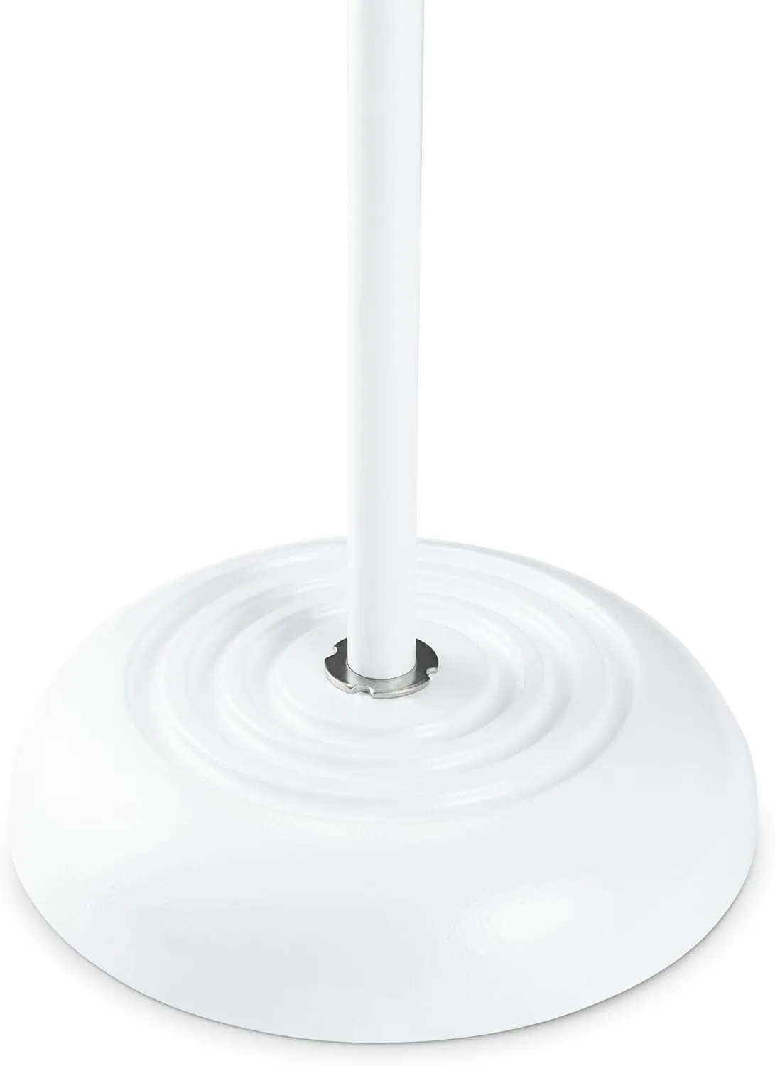 On Stage MC7201 Round Base Microphone Stand - (White)