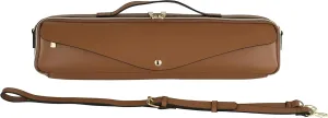 Pearl Flute Case Cover, Legato-Largo, Synthetic Leather B-Foot, Camel