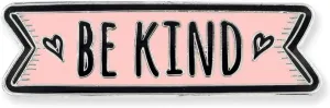 PinMart Motivational Enamel Lapel Pin – Nickel and Copper Plated Enamel Lapel Pin for Clothing, Bags and Lanyards – Inspirational Supports Kindness and Positive Mental Health