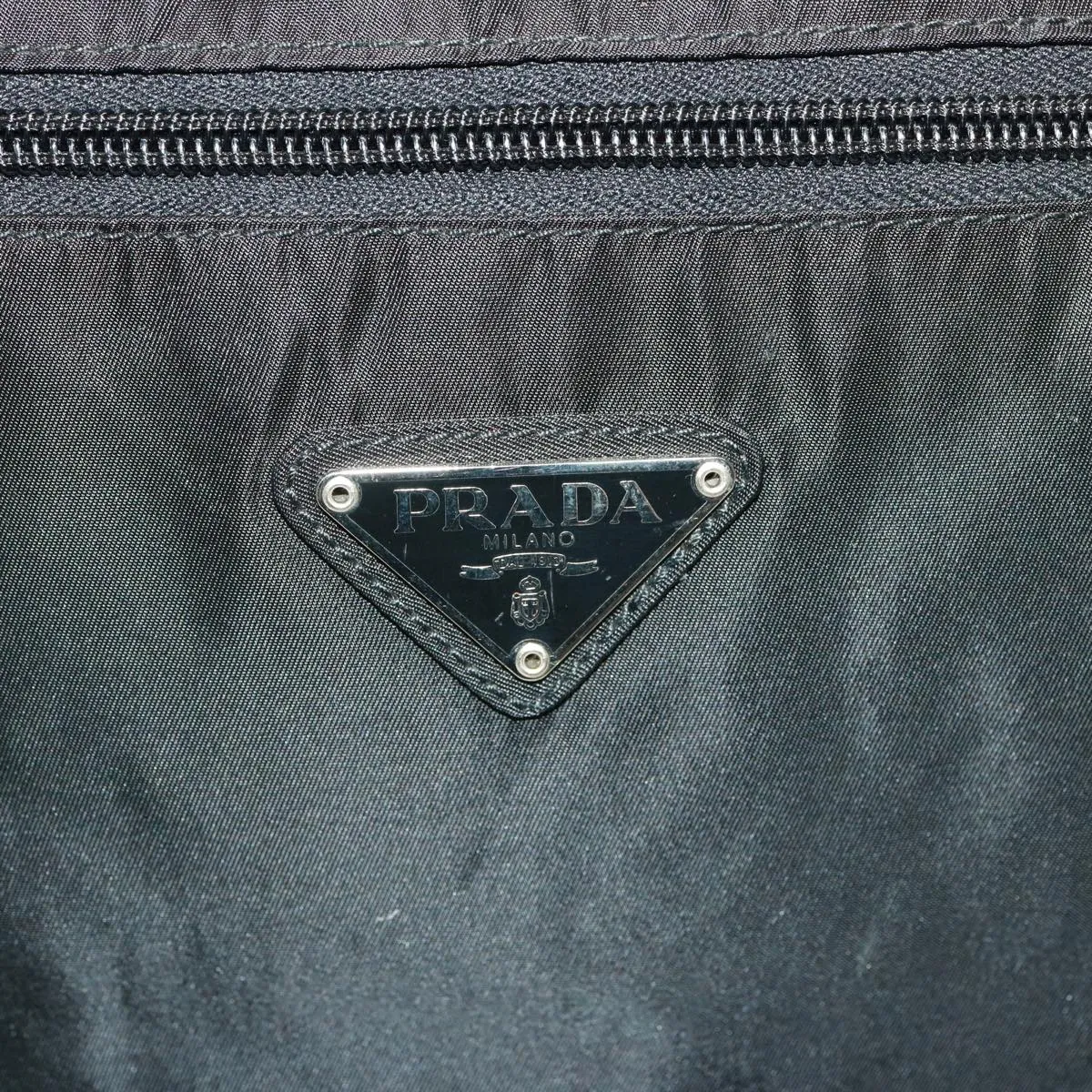 PRADA Business Bag Nylon Black bs14919