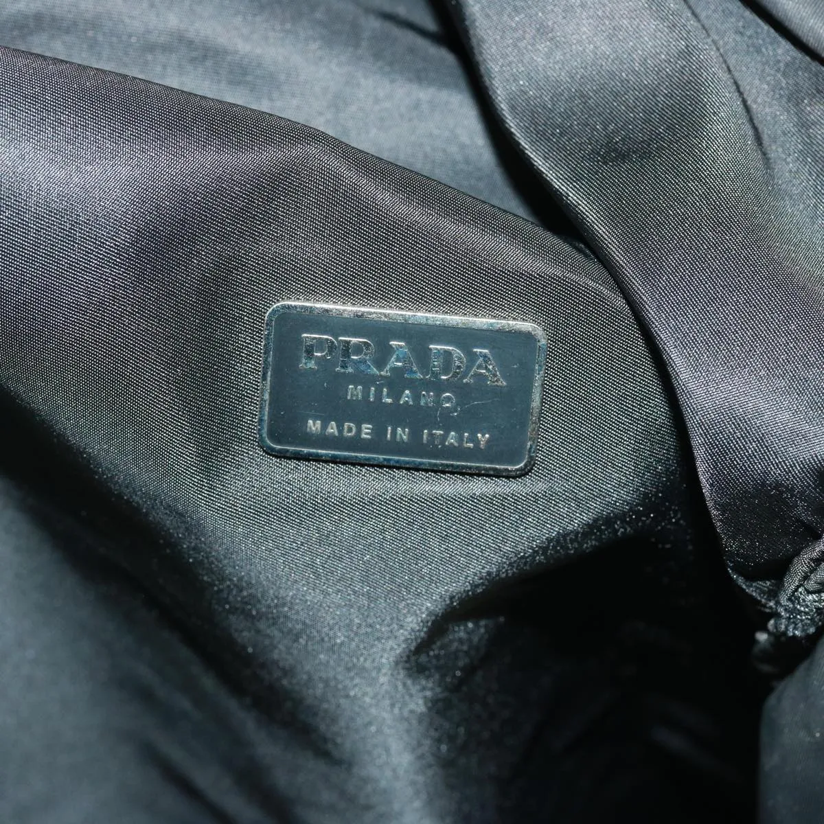 PRADA Business Bag Nylon Black bs14919