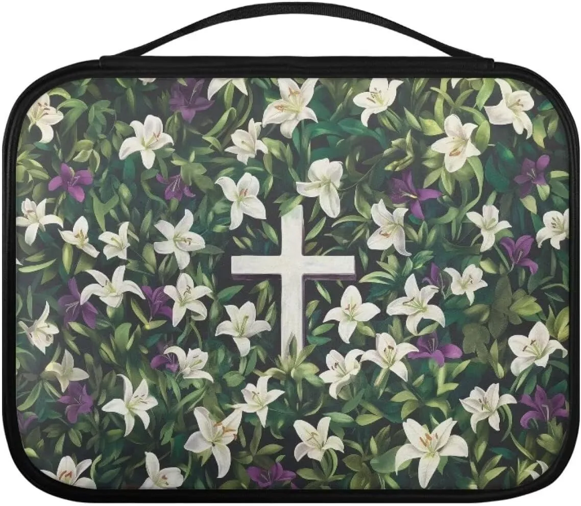 PU Bible Cover for Women，Estuche Para Biblia de Mujer, Stylish and Practical Accessory for Your Faith Journey