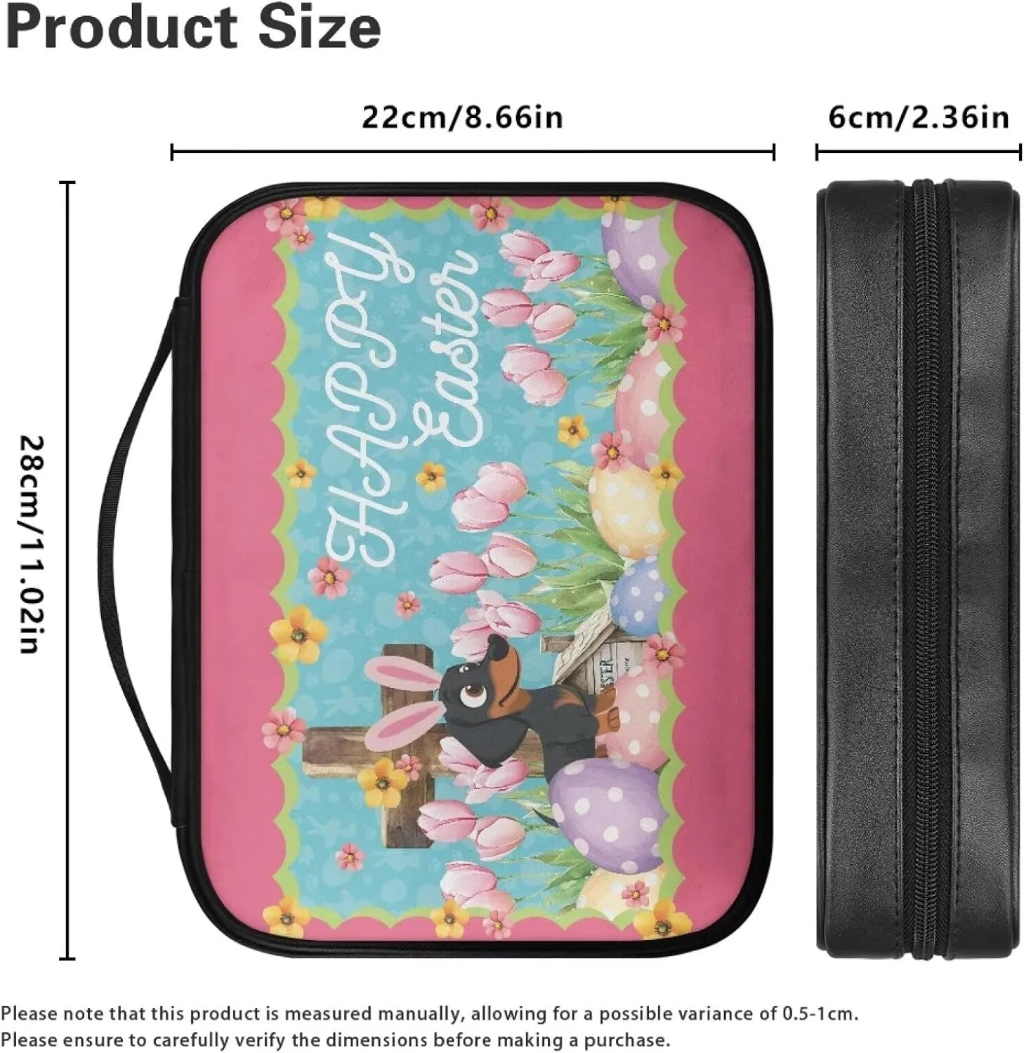 PU Bible Cover for Women，Estuche Para Biblia de Mujer, Stylish and Practical Accessory for Your Faith Journey