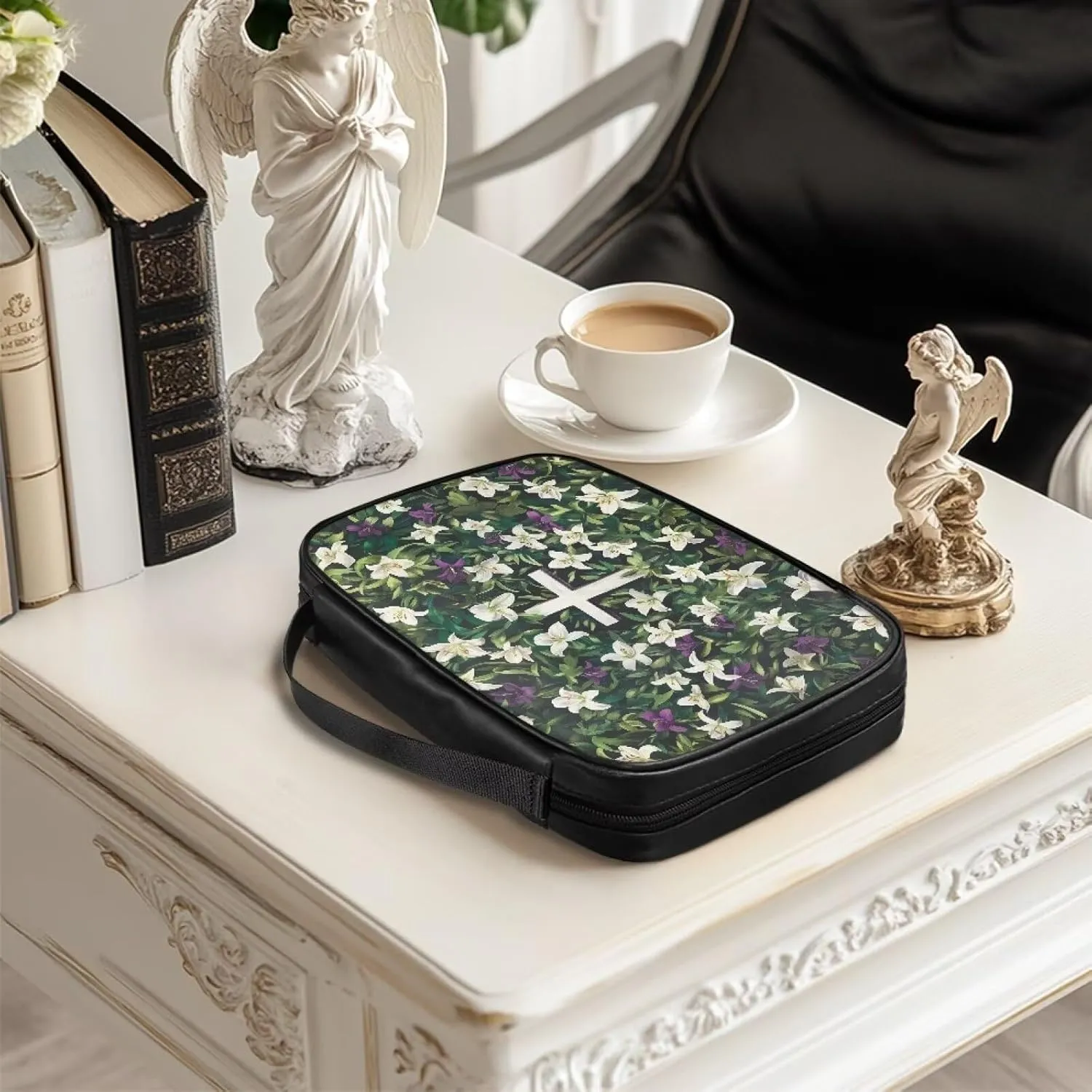 PU Bible Cover for Women，Estuche Para Biblia de Mujer, Stylish and Practical Accessory for Your Faith Journey