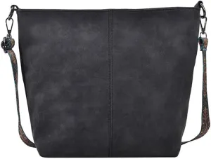 PU Large Capacity Crossbody Bag Adjustable Strap Women Bucket Tote Vintage Retro Shoulder Bag Hobo Purses Handbag