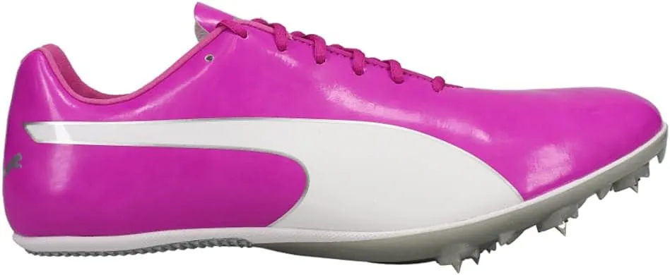 Puma Men's Evospeed Sprint 10 Track and Field Shoe, Deep Orchid White Silver, 10.5