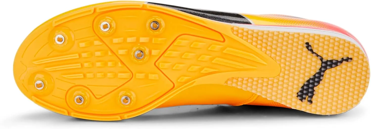 PUMA Women's Men's Evospeed Triple Jump 10 Track and Field Shoes, Sun Stream-Sunset Glow-Black, 11.5