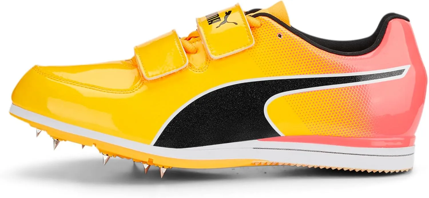 PUMA Women's Men's Evospeed Triple Jump 10 Track and Field Shoes, Sun Stream-Sunset Glow-Black, 11.5