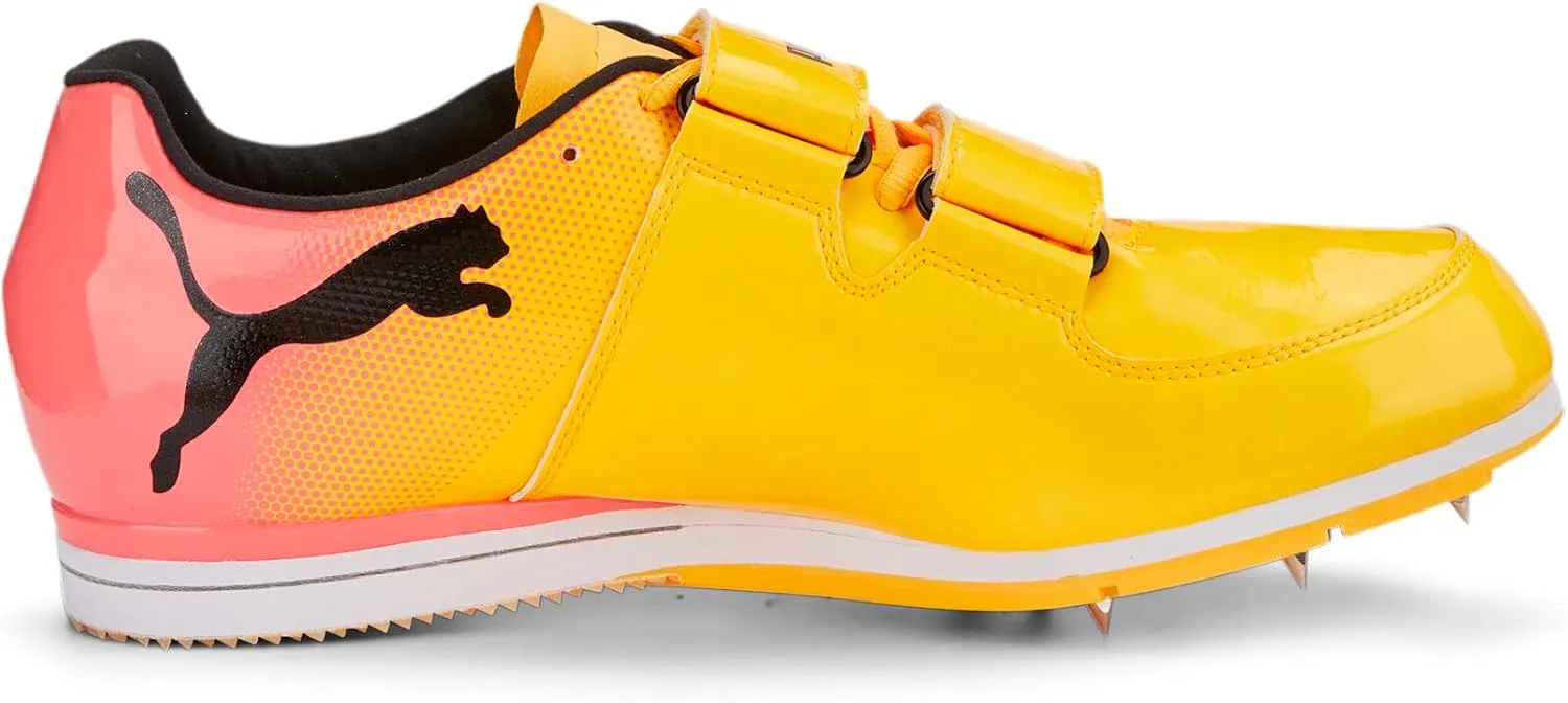 PUMA Women's Men's Evospeed Triple Jump 10 Track and Field Shoes, Sun Stream-Sunset Glow-Black, 11.5
