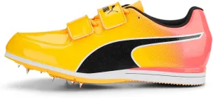 PUMA Women's Men's Evospeed Triple Jump 10 Track and Field Shoes, Sun Stream-Sunset Glow-Black, 11.5
