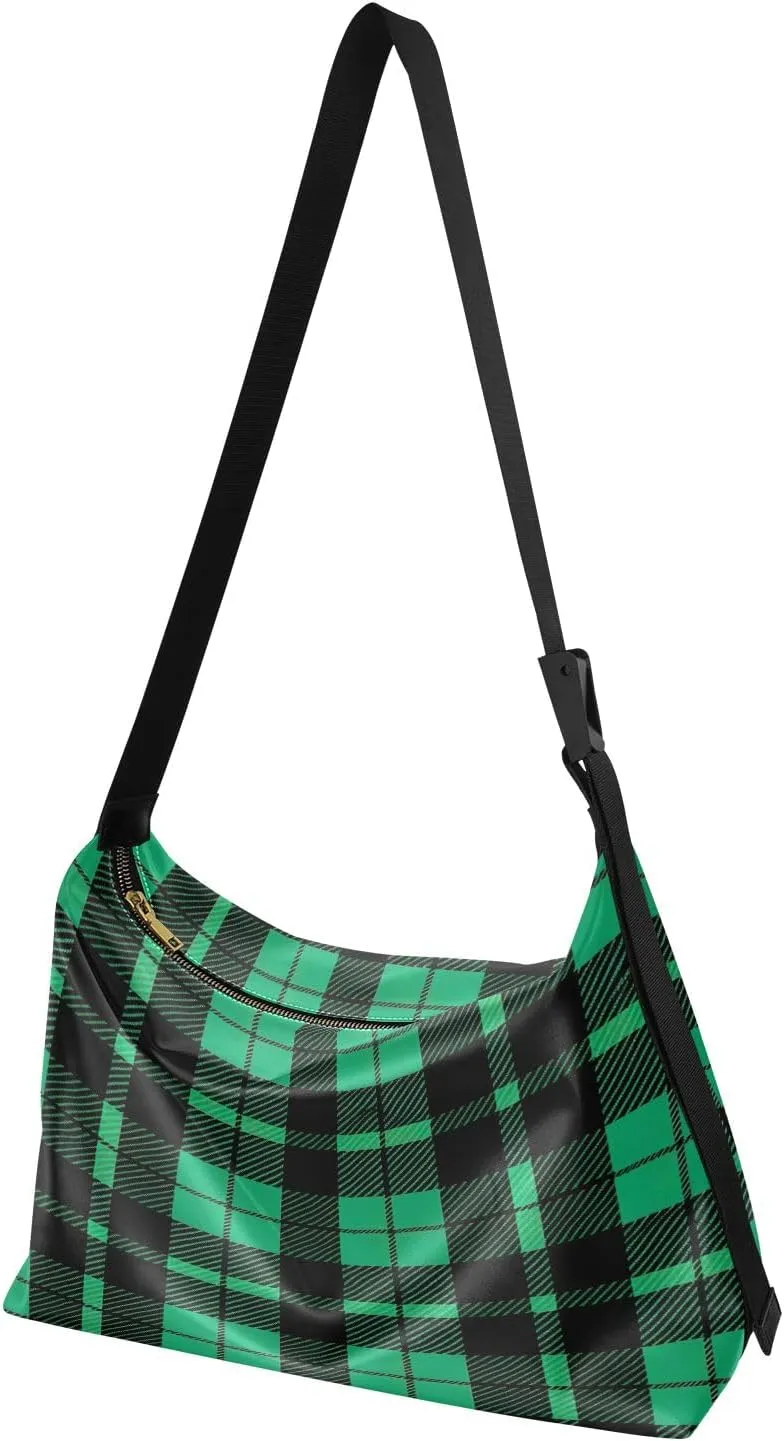 Pumpkin on Black Men Shoulder Bag Leather, Shoulder Bag, Fashion Crossbody Bag