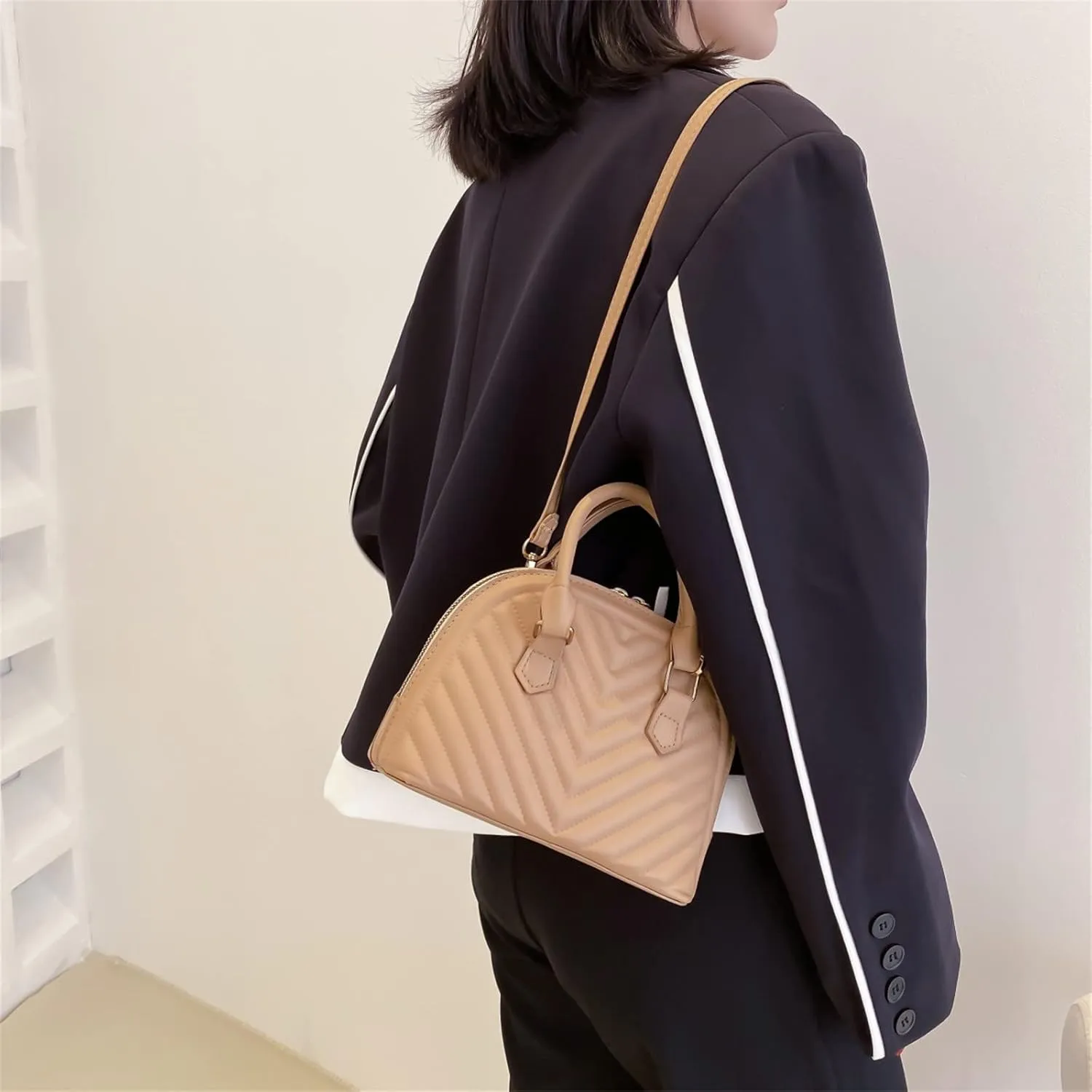 Purses for Women Pocketbooks Soft Pu Leather Ladies Crossbody Purse Multi Pocket Shoulder Bag Shoulder Bag 20, B4/