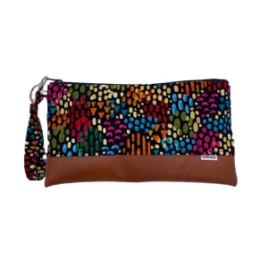 Rainbow Spots Clutch