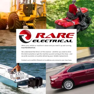 RAREELECTRICAL New Starter Compatible with Thomas Built Type D Saf-T-Liner-Er Cummins 128000-7040 128000-7041