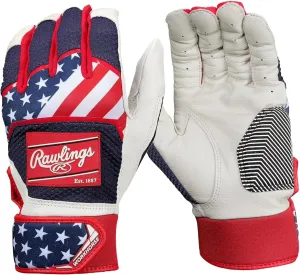 Rawlings | Workhorse Baseball Batting Gloves | Adult | Multiple Colors
