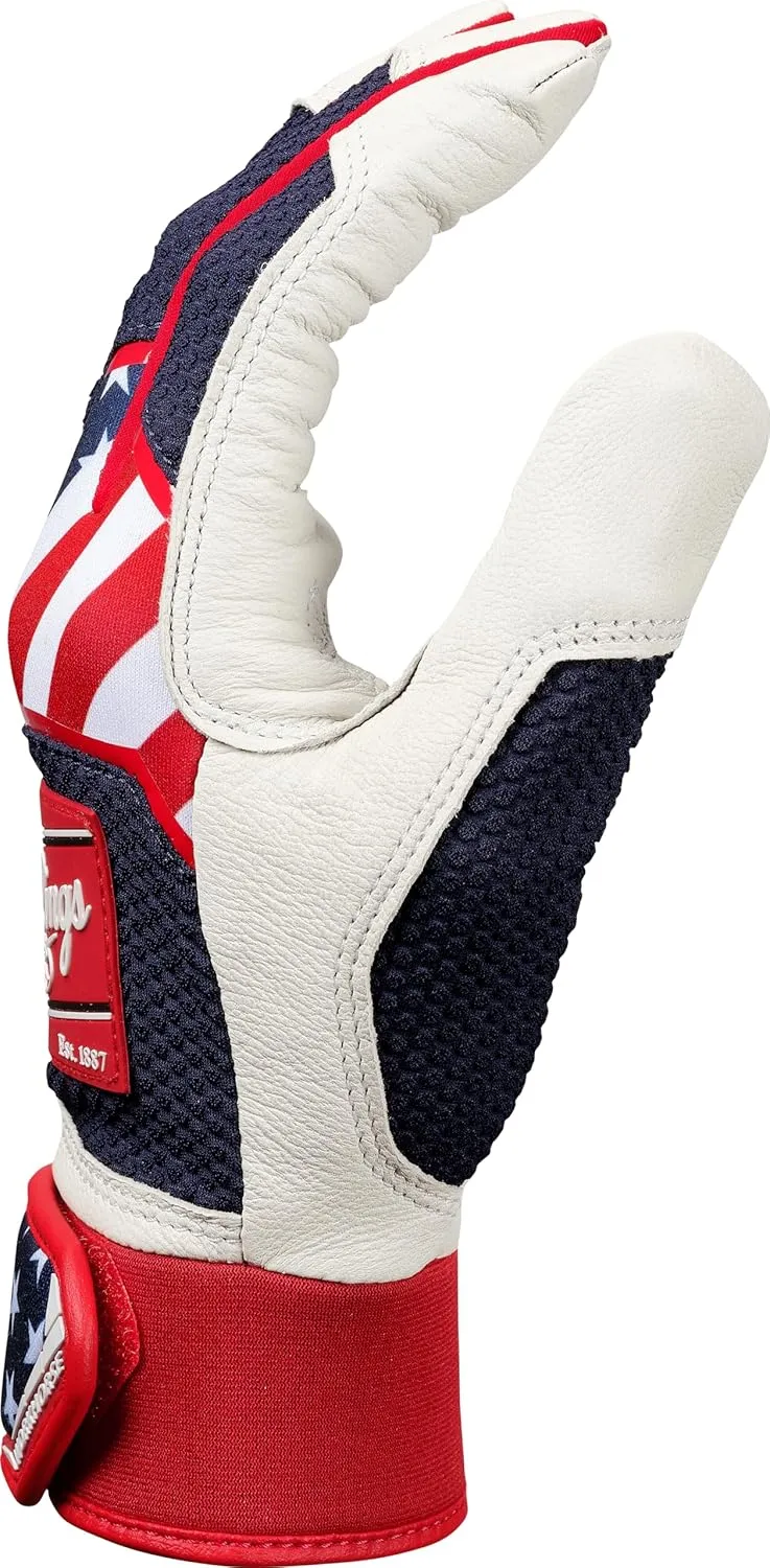 Rawlings | Workhorse Baseball Batting Gloves | Adult | Multiple Colors