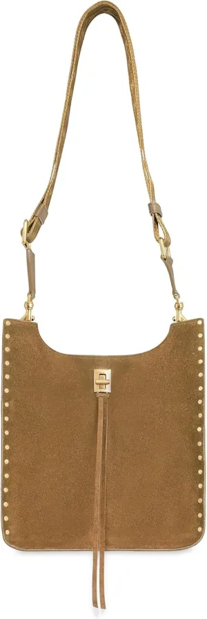 Rebecca Minkoff Womens Darren Medium Feed Honey One Size