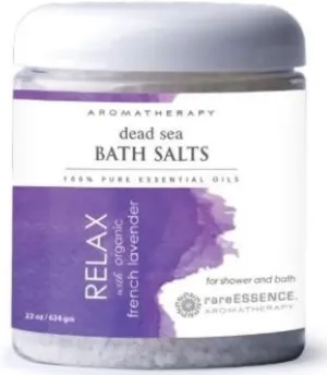 Relax - Bath Salts (French & Spike Lavender Essential Oils) 22 OZ