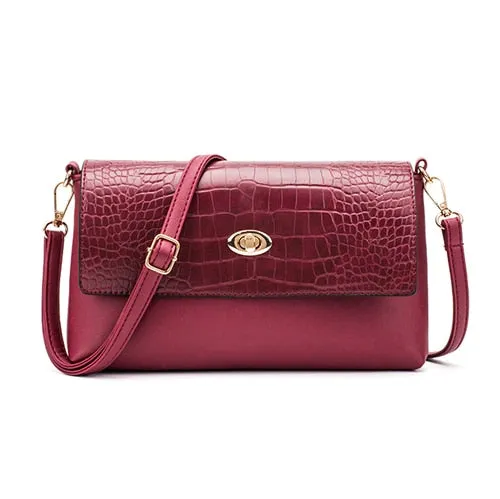 REPRCLA Fashion Women Shoulder Bag Designer Handbag Leather Women's Crossbody Messenger Bags Ladies Purse Female Flap Bolsa